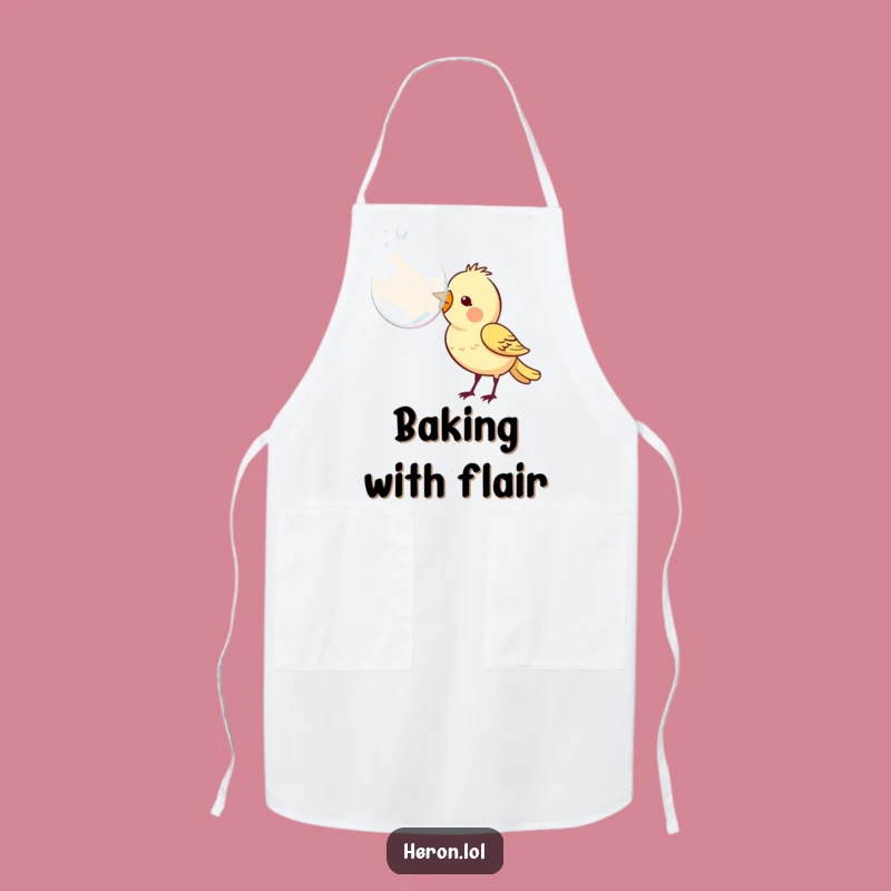 Funny Bird Bubble Apron: Cook with Cheer and Playful Designs